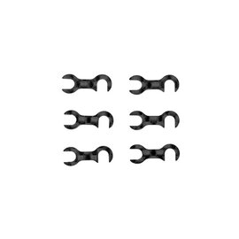 Team Associated ASC32094 RC10TC8 FT CARBON FIBER STEERING BLOCK MOUNT SHIMS