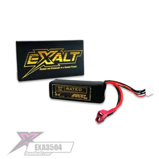 EXALT EXA3504 4S LiPo Battery Pack 14.8V/2200mAh Starter Box w/T-Style Connector