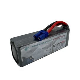 Fyrrework Fi63200-4S2P  6300mAh 14.8V 4s 200C Lipo Battery EC5