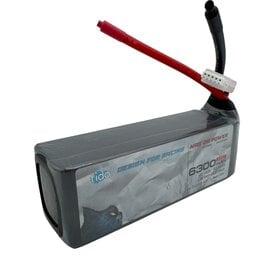 Fyrrework Fi63200-4S2P  6300mAh 14.8V 4s 200C Lipo Battery