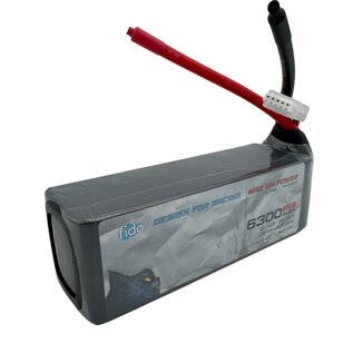 Fyrrework Fi63200-4S2PEC5  6300mAh 14.8V 4s 200C Lipo Battery EC5 Plug