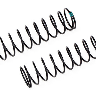 Team Associated ASC81236  Rear Springs V2, green, 4.0 lb/in, L86, 11.25T, 1.6D