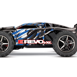 Traxxas TRA71076-8  BLUEX - 1/16 E-REVO VXL RTR W/TSM USBC