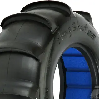 Proline Racing PRO1158-00  Fr/R Sling Shot SC 2.2"/3.0" Paddle Tires (2) SLH, SC10, Bltz