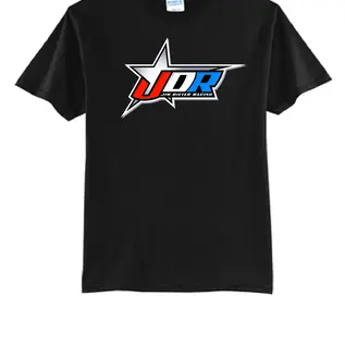 JDR JDRS802  JDR Racing Medium Black T-Shirt