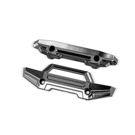 Traxxas TRA10735-BLKCR Black Chrome Front and Rear Bumper