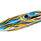 Traxxas TRA38104-8  Orange Blast RTR Boat w/USB-C