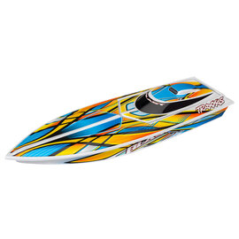 Traxxas TRA38104-8  Orange Blast RTR Boat w/USB-C