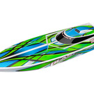 Traxxas TRA38104-8  Green Blast RTR Boat w/USB-C