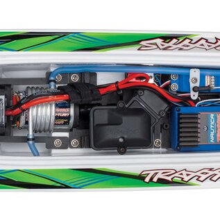 Traxxas TRA38104-8  Green Blast RTR Boat w/USB-C