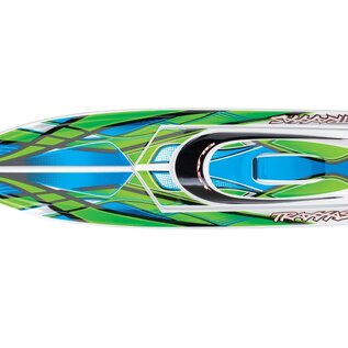 Traxxas TRA38104-8  Green Blast RTR Boat w/USB-C