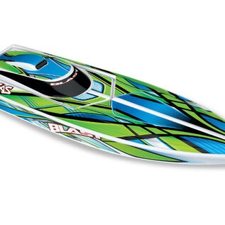 Traxxas TRA38104-8  Green Blast RTR Boat w/USB-C