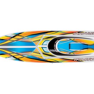 Traxxas TRA38104-8  Orange Blast RTR Boat w/USB-C
