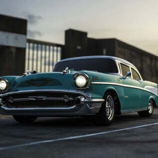 Kyosho KYO34433T1C 1/10 EP 4WD Fazer Mk2 FZ02L Readyset 1957 Chevy Bel Air Coupe, Tropical Turquoise