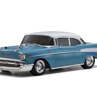 Kyosho KYO34433T1C 1/10 EP 4WD Fazer Mk2 FZ02L Readyset 1957 Chevy Bel Air Coupe, Tropical Turquoise