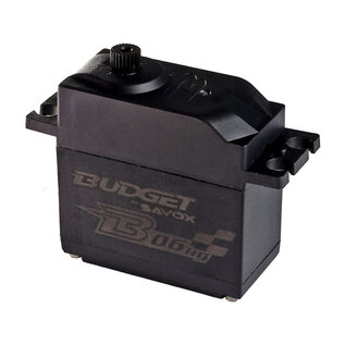 Savox SAVB06KG Budget Analog Servo, 0.11sec / 90oz-in (6kg-cm) @ 6V, Standard Size, Plastic Gears