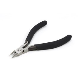 Tamiya TAM74123 Sharp Pointed Side Cutter for Plastic (Slim Jaw)