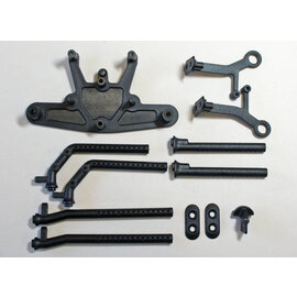 Mugen Seiki MUGA2439 Bumper & Body Mount Parts: MTC3