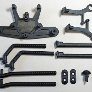 Mugen Seiki MUGA2439 Bumper & Body Mount Parts: MTC3