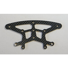 Mugen Seiki MUGA2440 Carbon Front Body Mount Plate: MTC3