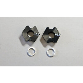 Mugen Seiki MUGA2250/+05 Wheel Hub +0.5mm Offset (2pcs): MTC3