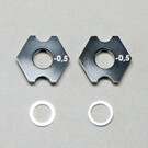 Mugen Seiki MUGA2250/-05 Wheel Hub -0.5mm Offset (2pcs): MTC3