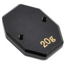 Mugen Seiki MUGE2419b Chassis Weight 20g: X8R/8RE/8/8E, X8TR/RE/8T/E