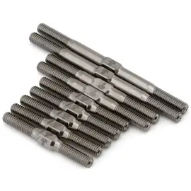 1UP Racing 1UP74918 Team Associated TC8 Pro Duty Titanium Turnbuckles Set (Silver)