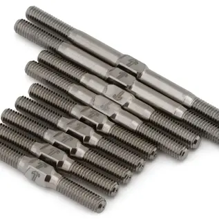 1UP Racing 1UP74918 Team Associated TC8 Pro Duty Titanium Turnbuckles Set (Silver)