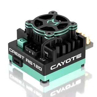 Cayote CYEA11002 Cayote Crest RS120 1/10 Stock 120A Sensored Brushless Competition ESC