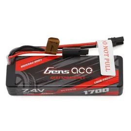 Gens Ace GEA172S35E2GT G-Tech Smart 2S Hardcase LiPo Battery 35C (7.4V/1700mAh) w/iEC2 Connector