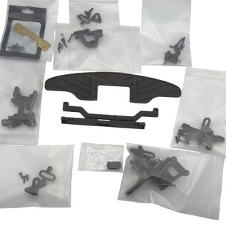 R1wurks R1-DC1BM-L  DC1 Body Mount Long - Prototype Directed Force Body Mount for Long Shock B6.3 - Drag Racing (DC1 Conversion Kit Not Included)