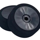 BSR BSRC8022-B 1/8 Gold Mounted GT Foam Tire On Black Dish Wheels (2)