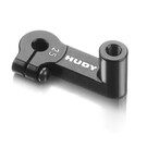 Hudy HUD293422 Alu Clamp Steering Servo Horn - Extended 8MM - Futaba / Savox - 25T