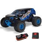 Arrma ARA3230ST5  1/10 GORGON 2WD RTR Brushed Monster Truck (Battery & Charger Included), Blue