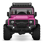 Traxxas TRA97054-1  Pink Traxxas TRX-4M 1/18 4WD Land Rover Defender Scale & Trail Edition