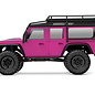 Traxxas TRA97054-1  Pink Traxxas TRX-4M 1/18 4WD Land Rover Defender Scale & Trail Edition