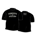 J Concepts JCO2873XXXL  Black JConcepts Speed Shop T-Shirt (3XL)