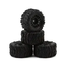 UPG-10008  Dirt Claw Pre-Mounted BELTED Tires for ARRMA® Granite Grom (4)