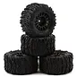 UPG-10008  Dirt Claw Pre-Mounted BELTED Tires for ARRMA® Granite Grom (4)