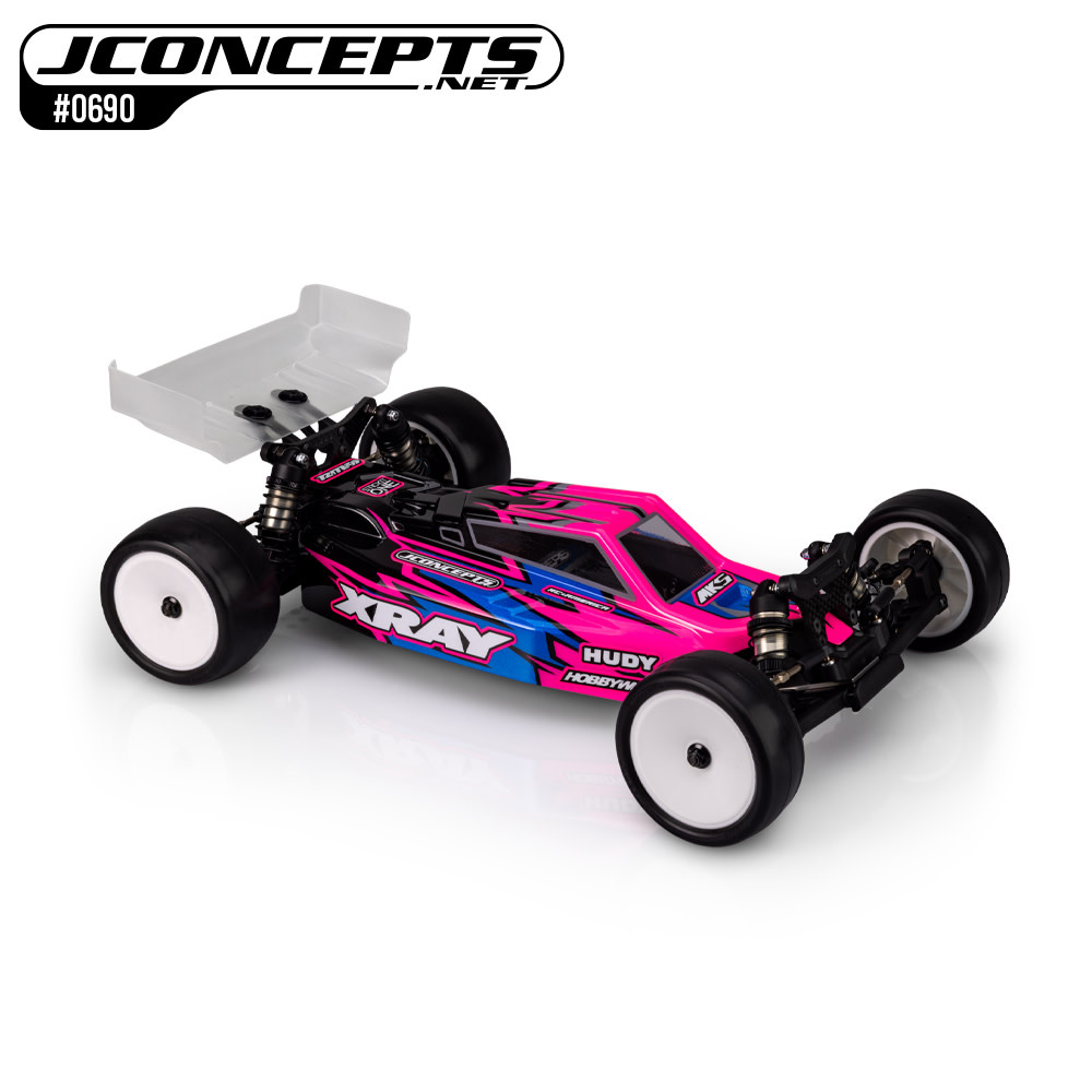 JCO0692L S15 – XRAY XB2 2025 body w/ carpet | turf | dirt wing