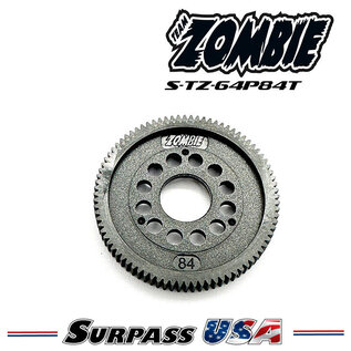 Team Zombie S-TZ-64P84T Team Zombie Thin Low Friction 84T Spur Gear 64P