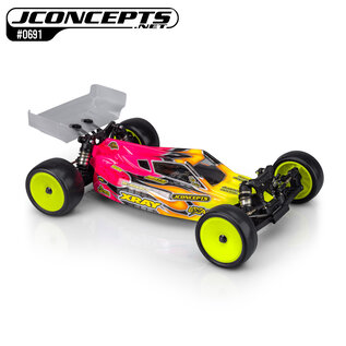 J Concepts JCO0691  P2 – XRAY XB2 2025 body w/ carpet | turf | dirt wing