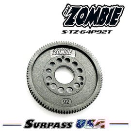 Team Zombie S-TZ-64P92T Team Zombie Thin Low Friction 92T Spur Gear 64P
