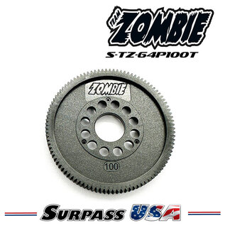 Team Zombie S-TZ-64P100T Team Zombie Thin Low Friction 100T Spur Gear 64P