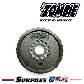 Team Zombie S-TZ-64P110T Team Zombie Thin Low Friction 110T Spur Gear 64P