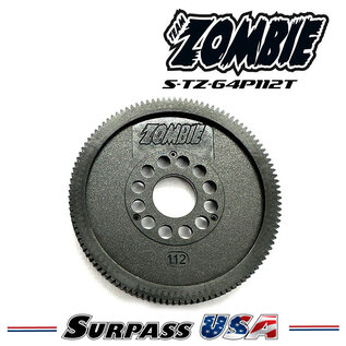 Team Zombie S-TZ-64P112T Team Zombie Thin Low Friction 112T Spur Gear 64P
