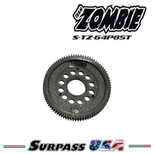 Team Zombie S-TZ-64P85T Team Zombie Thin Low Friction 85T Spur Gear 64P