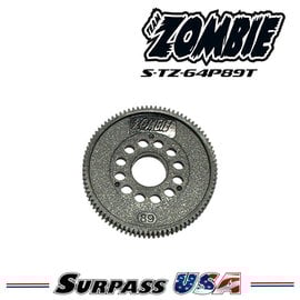 Team Zombie S-TZ-64P89T Team Zombie Thin Low Friction 89T Spur Gear 64P