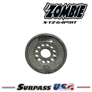 Team Zombie S-TZ-64P91T Team Zombie Thin Low Friction 91T Spur Gear 64P